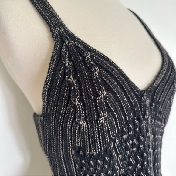 Rachel Comey Cable Knit Tank Top Sweater Sz S 100% Cotton Made In Peru - Picture 4 of 11
